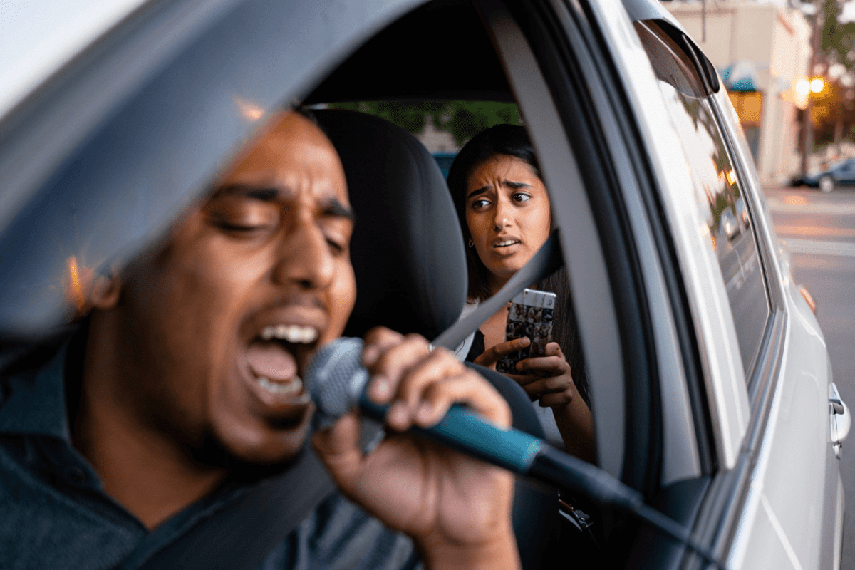 Josh Hart's wife Shannon shares bizarre karaoke moment in San Antonio during NBA Finals