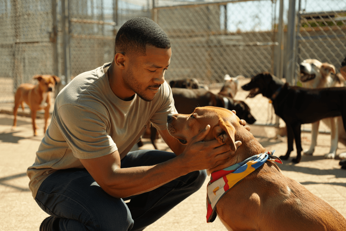 Matt Damon visits rescue dog sanctuary, calls 'The Odyssey' hardest film he's made