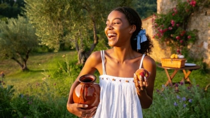 Halle Bailey's "You, Me & Tuscany" Character Gives Black Women A Space To Feel Joy And Whimsy — And Be A Little Messy, Too