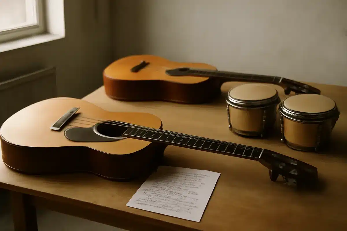 Vocals and lyrics debut in OurHome by Rodrigo y Gabriela, called very powerful