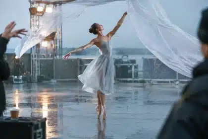 Balletic, rain-soaked LUX performances on Saturday Night Live by Rosalía