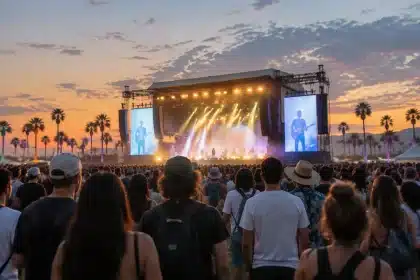 Calvin Harris performs at Head Trip Day Two after weather cuts Night One short